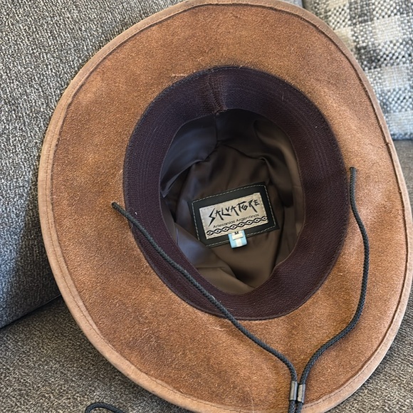 TETSON MEN'S TAUPE HAWK OUTDOOR WESTERN HAT Stetson Artesanias Argentinas - Picture 4 of 7